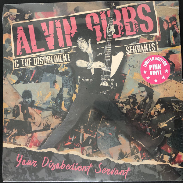 Alvin Gibbs & The Disobedient Servants : Your Disobedient Servant (LP, Album, RP, Pin)