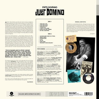 Fats Domino : Just Domino (LP, Album, Ltd, RE)