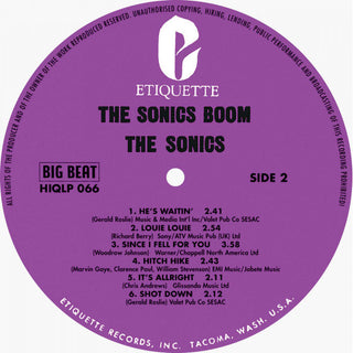 The Sonics : Boom (LP, Album, Mono, RE)