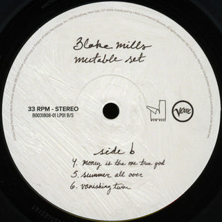 Blake Mills : Mutable Set (LP + LP, S/Sided, Etch + Album)