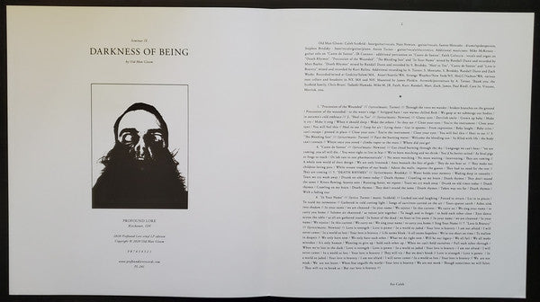 Old Man Gloom : Seminar IX: Darkness Of Being (LP, Album)