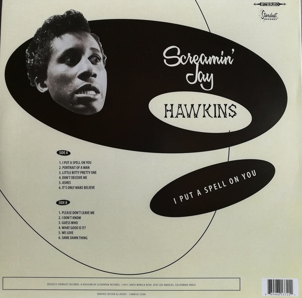 Screamin' Jay Hawkins : I Put A Spell On You (LP, Album, RE, Cle)