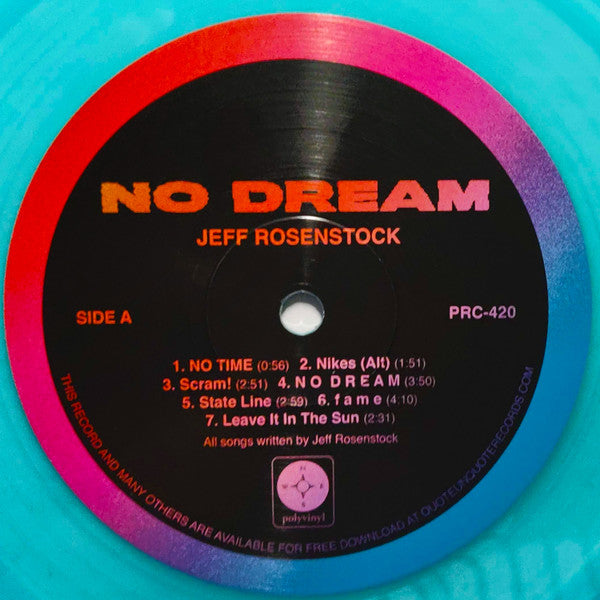 Jeff Rosenstock : No Dream (LP, Album, Sea)