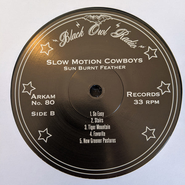 Slow Motion Cowboys : Sun Burnt Feather (LP, Album)