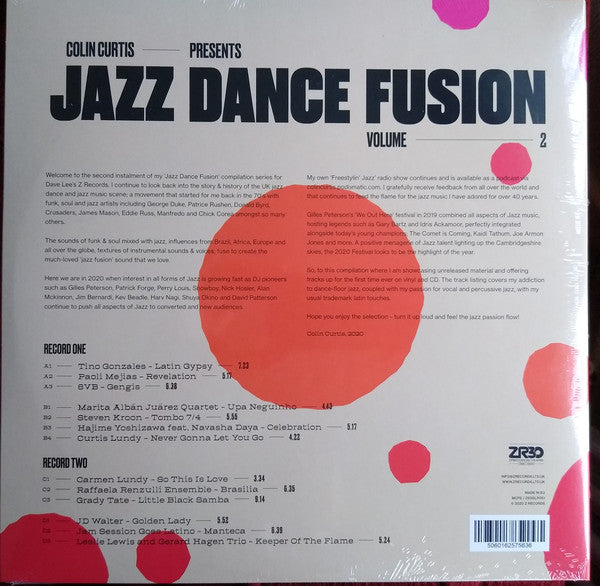 Colin Curtis : Jazz Dance Fusion Volume 2 (2xLP, Comp)
