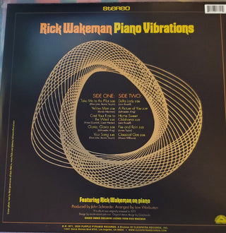 Rick Wakeman : Piano Vibrations (LP, Album, Ltd, RE, Ora)