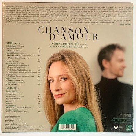 Sabine Devieilhe, Alexandre Tharaud : Chanson D'Amour (LP, Album)