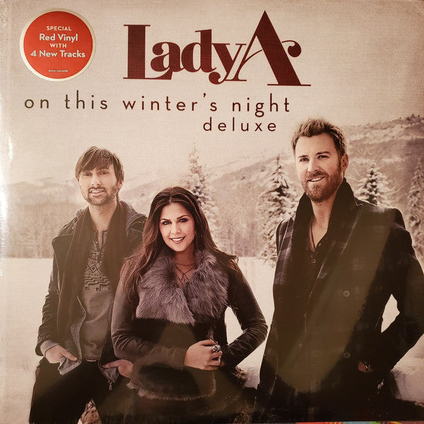 Lady A (6) : On This Winter's Night Deluxe (LP, Dlx, RE, Red)