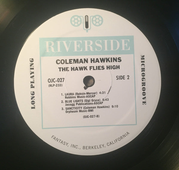 Coleman Hawkins : The Hawk Flies High (LP, Album, Mono, RE, RP)