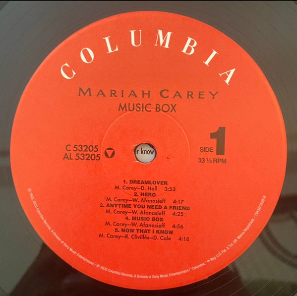 Mariah Carey : Music Box (LP, Album, RE, RM)