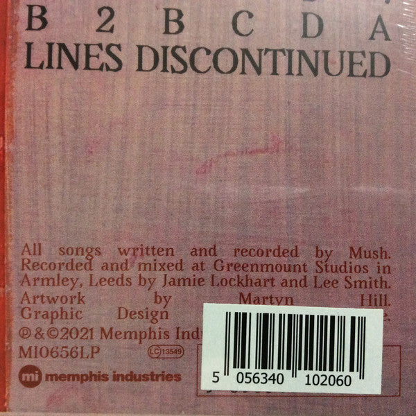 Mush (20) : Lines Redacted  (LP, Album, Ltd, Cle)