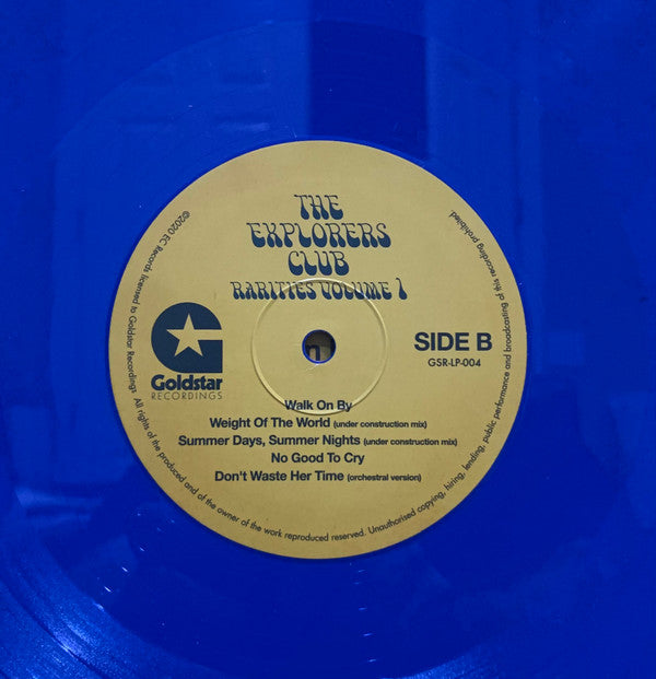The Explorers Club : Rarities Volume 1 (LP, Album, Blu)
