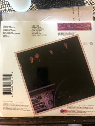Girlschool : Hit And Run (LP, Album, Dlx, Ltd)