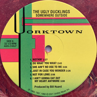The Ugly Ducklings : Somewhere Outside (LP, Album, Ltd, Num, RE, Bur)