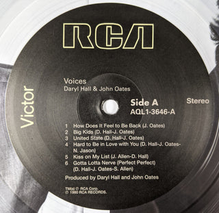 Daryl Hall & John Oates : Voices (LP, Album, RSD, Cle)