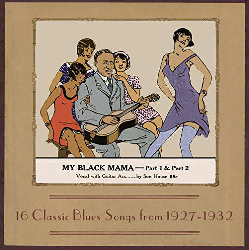 Various : My Black Mama (LP, Album, Comp, RE)