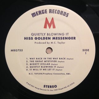 Hiss Golden Messenger : Quietly Blowing It (LP, Album)