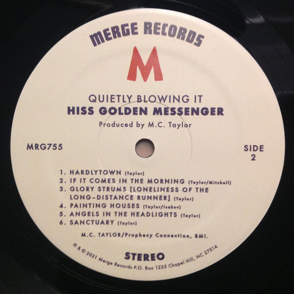 Hiss Golden Messenger : Quietly Blowing It (LP, Album)