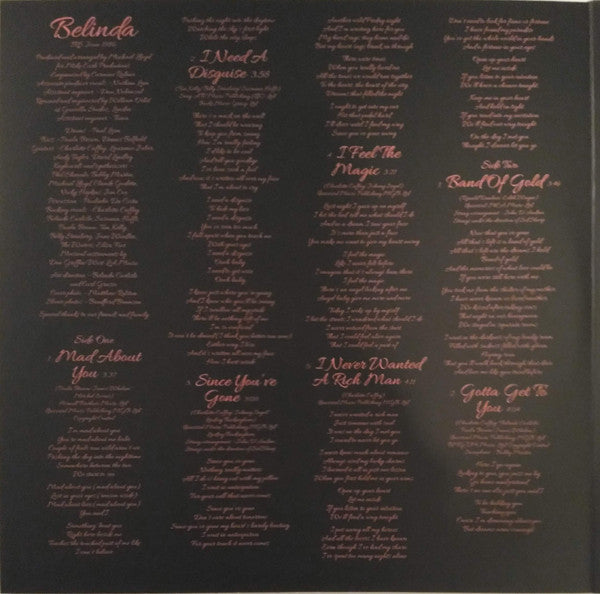 Belinda Carlisle : Belinda (2xLP, Album, Dlx, RE, 180)