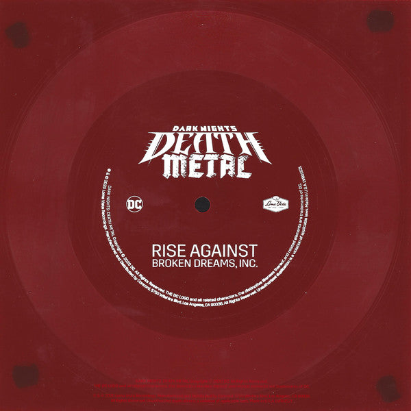 Rise Against : Broken Dreams, Inc. (Flexi, 7", S/Sided, Single, Red)