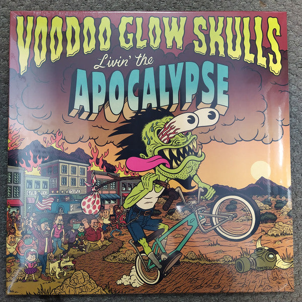 Voodoo Glow Skulls : Livin' The Apocalypse (LP, Album)