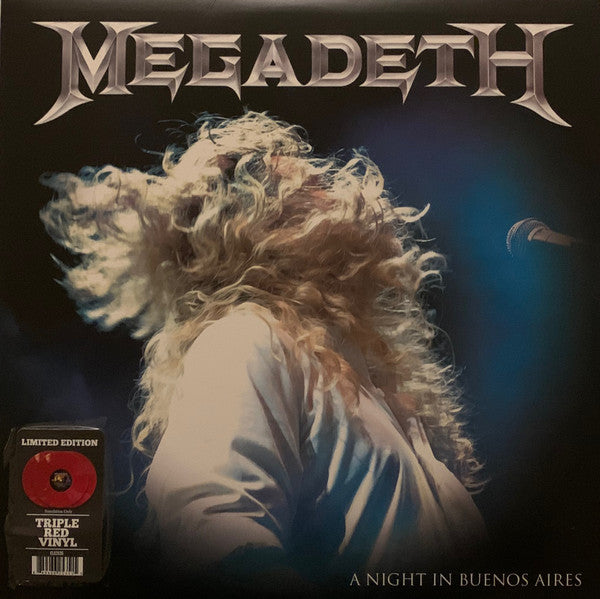 Megadeth : A Night In Buenos Aires (3xLP, Ltd, Red)