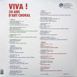 Various : Viva! 30 Ans D'art Choral (2xLP, Comp)