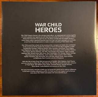 Various : War Child Heroes (2xLP, Album, Comp, Ltd, RE, Yel)