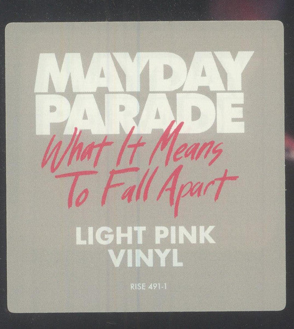 Mayday Parade : What It Means To Fall Apart (LP, Album, Ltd, Lig)