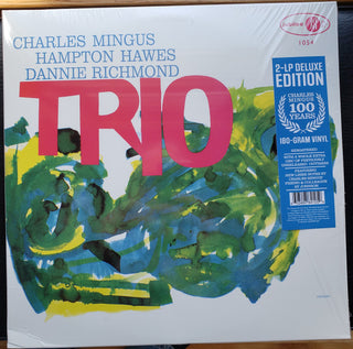 Charles Mingus With Hampton Hawes And Dannie Richmond : Mingus Three (LP, Album, Mono, RE, 180 + LP, Mono, 180 + Dlx, RM)