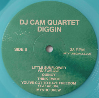 DJ Cam Quartet : Diggin (LP, Album, RSD, RE, RM, Blu)