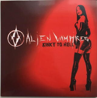 Alien Vampires : Kinky To Hell (LP, Comp, Red)