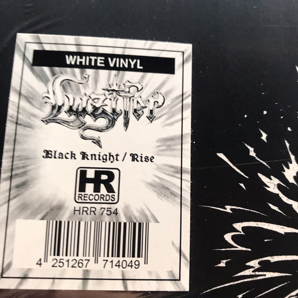 Luzifer (2) : Black Knight / Rise (LP, Comp, Ltd, RE, Whi)