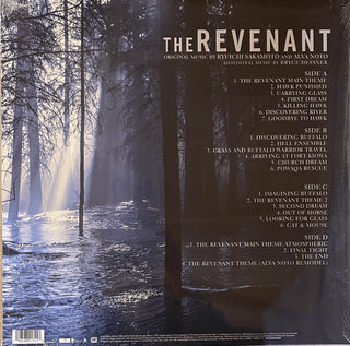 Ryuichi Sakamoto, Alva Noto, Bryce Dessner : The Revenant (Original Motion Picture Soundtrack) (2xLP, Album, RE)