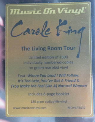 Carole King : The Living Room Tour  (2xLP, Album, Ltd, Num, RE, RM, Gre)