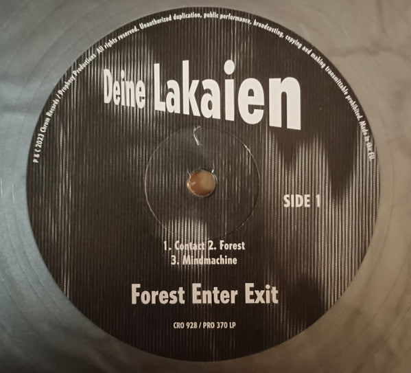 Deine Lakaien : Forest Enter Exit & Mindmachine (LP, Album, Ltd, Sil)