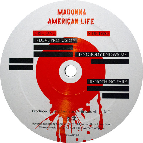 Madonna : American Life (2xLP, Album)