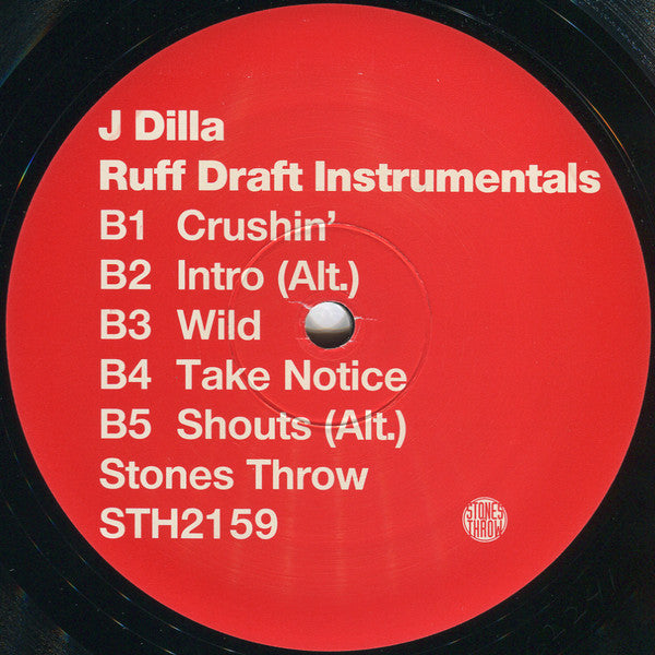 J Dilla : Ruff Draft Beats (12", EP, RP)