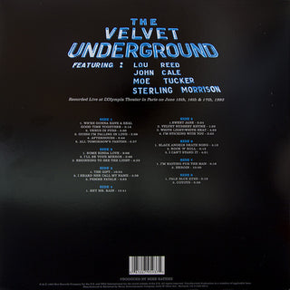 The Velvet Underground : Live MCMXCIII (4xLP, Album, Ltd, RE, Blu)