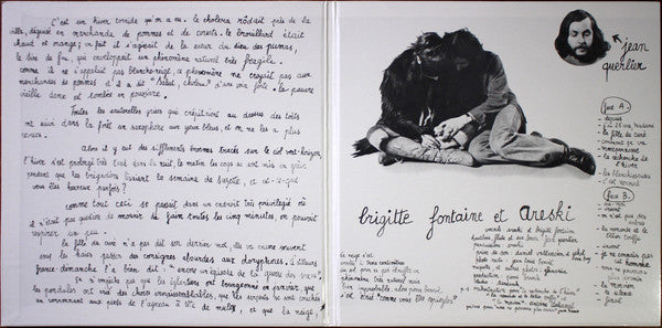 Areski Et Brigitte Fontaine* : Je Ne Connais Pas Cet Homme (LP, Album, RE)