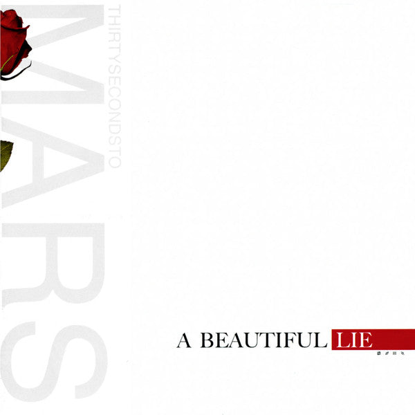 30 Seconds To Mars : A Beautiful Lie (LP, Album, RE, Gat)