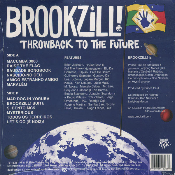 Brookzill! : Throwback To The Future (LP, Album)