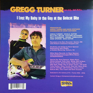 Gregg Turner With Billy Bill Miller* : I Dreamed I Met Lou Reed (7", Single)